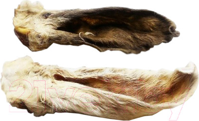 Лакомство для собак Бобик Снобик Уши кроличьи / 040202 (1кг)