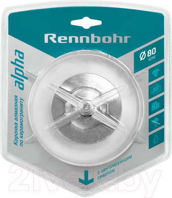 Коронка Rennbohr Алмазная 80мм / 676280