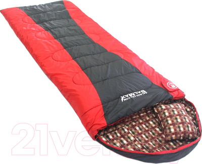 Спальный мешок BalMAX Аляска Elit Series до -12°C L левый (красный)