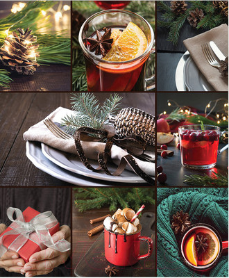 Скатерть JoyArty Новогодний коллаж / tcox_380804 (120x145)