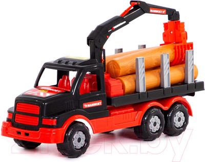 Лесовоз игрушечный Полесье Mammoet. Лесовоз / 68521