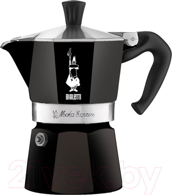 Гейзерная кофеварка Bialetti Moka Express 4952/NP (3 порции)