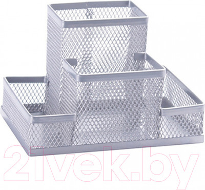 Органайзер настольный Q-Connect Прямоугольный / KF15113 (серый)