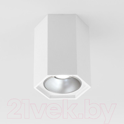 Точечный светильник Elektrostandard 25036/LED (белый матовый/серебристый)