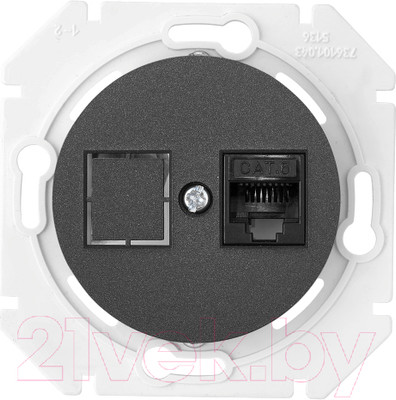Розетка Bylectrica РК18-6311 (графит)