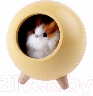 Ночник ЭРА NLED-468-1W-Y / Б0052815 (желтый)