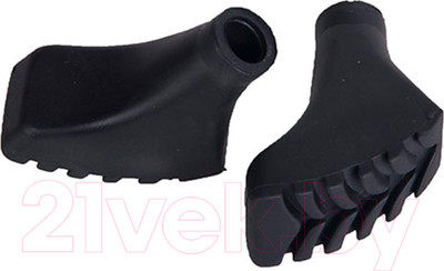 Наконечник для скандинавской палки VikinG Tip Protectors / 666/17/2002-0009 (черный)