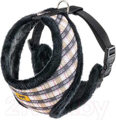 Шлея-жилетка для животных Ferplast Nikita Fur / 75468973 (L, клетка с мехом)