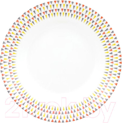 Тарелка столовая глубокая Luminarc Trigone P0721