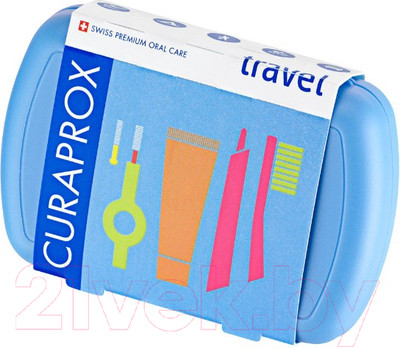Набор для ухода за полостью рта Curaprox Be You Travel Set Blue