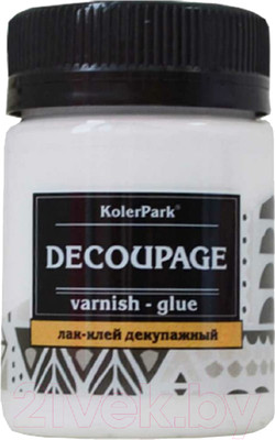 Клей-лак художественный KolerPark Декупажный (150мл, бесцветный)