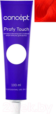 Крем-краска для волос Concept Profy Touch Стойкая 0.5 (100мл, микстон красный)