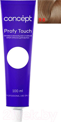 Крем-краска для волос Concept Profy Touch Стойкая 9.8 (100мл, перламутровый)