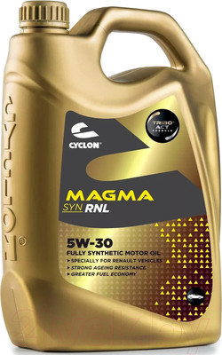 Моторное масло Cyclon Magma Syn RNL 5W30 / JM02508 (4л)