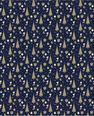 Скатерть JoyArty Новогодний паттерн / tc_290624 (120x145)