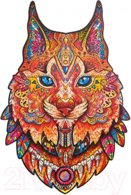 Пазл Unidragon Нежная рысь / 4364 (105эл)