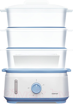 Пароварка стационарная Centek CT-1462 (белый)