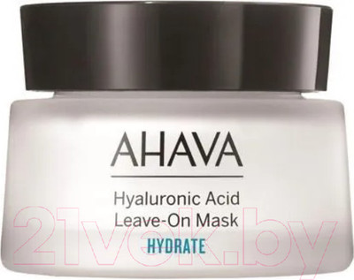 Маска для лица кремовая Ahava Hyaluronic Acid с гиалуроновой кислотой не требующая смывания (50мл)