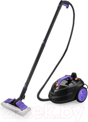 Пароочиститель Kitfort KT-9104-1 (черный/фиолетовый)