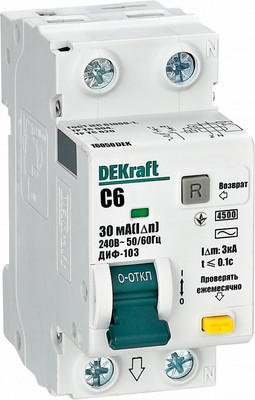Дифференциальный автомат DEKraft 16050DEK
