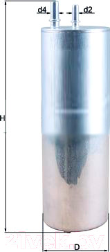 Топливный фильтр Knecht/Mahle KL229/5