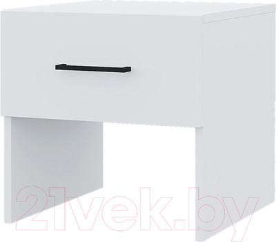 Прикроватная тумба Горизонт Мебель Victor (белый)