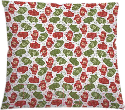 Наволочка декоративная JoyArty Зимние варежки / sl_37099