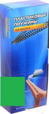 Пружины для переплета Office Kit 22мм / BP2068 (50шт, зеленый)