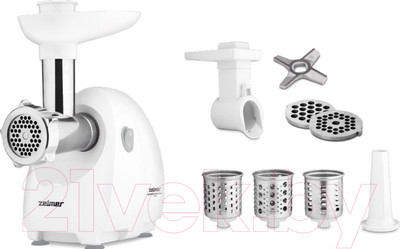 Мясорубка электрическая Zelmer ZMM4045B (белый)