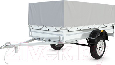 Прицеп для автомобиля АтланТ 2513 / 7197-0000010-02 (30см борт, тент 300мм, оцинкованный)