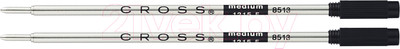 Набор шариковых стержней Cross 8513-2 (2шт, черный)