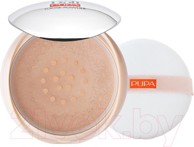 Пудра рассыпчатая Pupa Like A Doll Nude Skin Invisible Loose Powder тон 03 (9г)