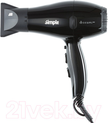 Профессиональный фен Dewal Simple / 03-104 (черный)