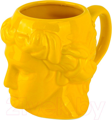 Кружка Darvish Голова Давида / DV-H-1328Y (желтый)