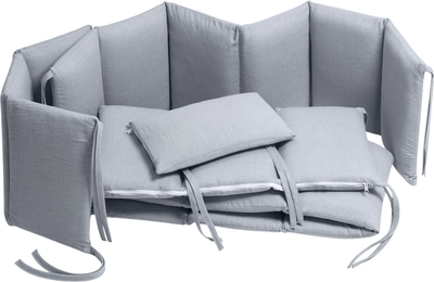 Бортик в кроватку Perina Soft Cotton / СК1/4-05.10 (голубой)