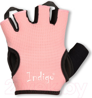 Перчатки для фитнеса Indigo Sport SB-16-8023 (M, розовый)