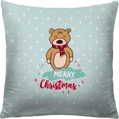 Наволочка декоративная JoyArty Счастливого Рождества / sl_185491
