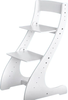 Стул детский Друг Кузя Растущий (белый)