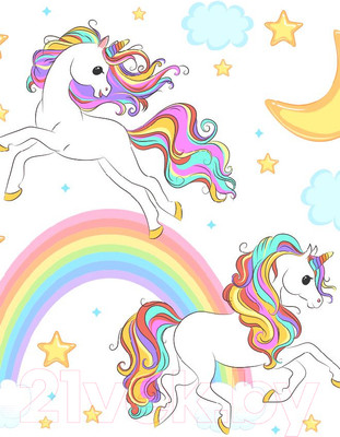 Фотообои листовые Arthata Fotooboi-Edinorog-98 (200x270)