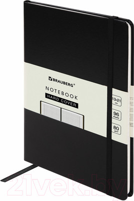 Записная книжка Brauberg Ultra / 113032 (черный)