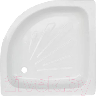 Душевой поддон Donatony Полукруглый 80x80x16 (без сифона)