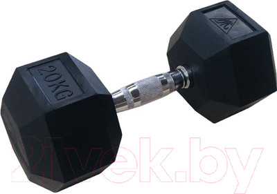 Набор гантелей DFC DB001-20 (2шт, угольный)