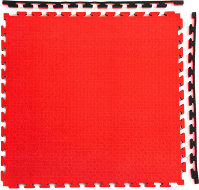 Гимнастический мат DFC ППЭ-2025 / 12281 (черный/красный)