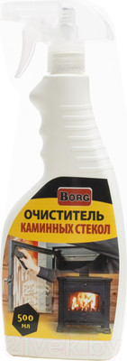 Очиститель каминных стекол Borg 500мл