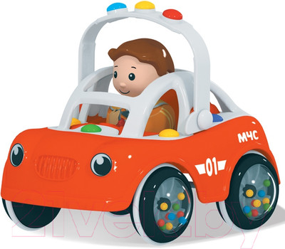 Автомобиль игрушечный Stellar Бусинка Пожарная / 01991