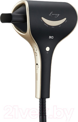 Профессиональный фен BQ HD1211M (черный/золото)