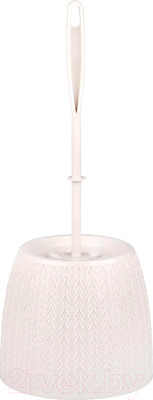 Ершик для унитаза Альтернатива Вязаное плетение / М6886 (бежевый)