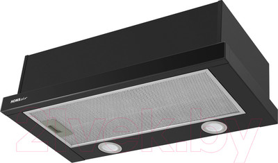 Вытяжка телескопическая HOMSair Flat 60 Glass (черный)