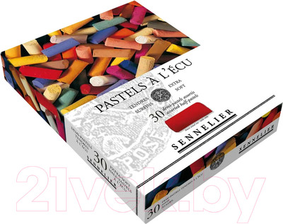Набор сухой пастели Sennelier A l'ecu Half Pastel / N132285 (30цв)