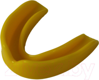 Боксерская капа BoyBo Battle одночелюстная (желтый)